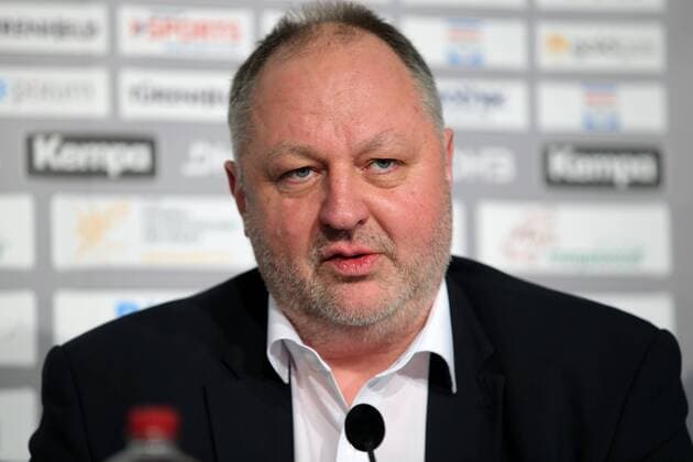 DHB President Andreas Michel man idea women national team handball national team GER press conference 2018 Germany 04 01 2018 Stuttgart Copyright: xLanger Eibner-Pressefotox EP_HLR