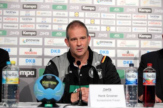 Federal coach Henk Gorener idea women team handball national team GER press conference 2018 Germany 04 01 2018 Stuttgart Copyright: xLanger Eibner-Pressefotox EP_HLR