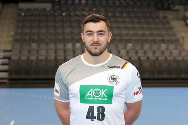 Jannik Kohlbacher Germany handball national team GER portrait 2018 Germany 04 01 2018 Stuttgart Copyright: xLanger Eibner-Pressefotox EP_HLR