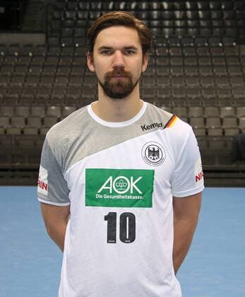 04 01 2018 Germany Stuttgart media appointment handball national team in Stuttgart, Germany Fabian Walter