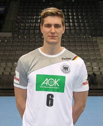04 01 2018 Germany Stuttgart media appointment handball national team in Stuttgart Finn Lemke