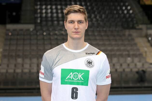 Finn Lemke Germany handball national team GER portrait 2018 Germany 04 01 2018 Stuttgart Copyright: xEIBNER HarryxLangerx EP_HLR