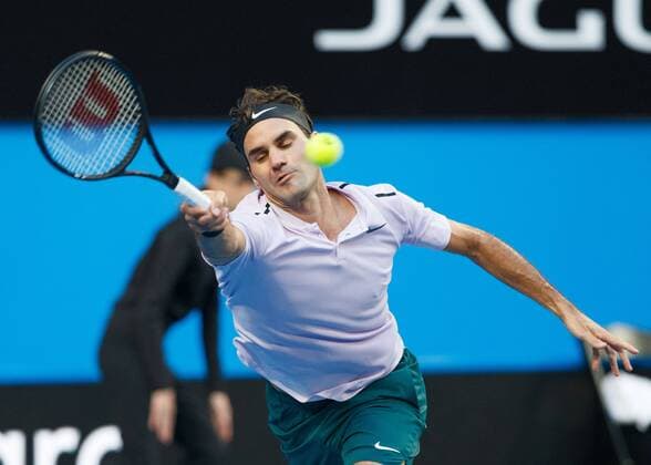ROGER FEDERER team Switzerland tennis Hopman Cup 2018 ITF Perth arena Perth Western Australia Australia 4 January 2018 Â Copyright: xJuergenxHasenkopfx