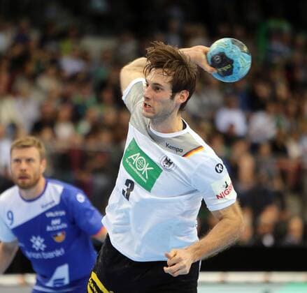 Germany DHB Island Germany Stuttgart 04 01 2018 handball match Germany DHB Island Uwe Galbraith Germany