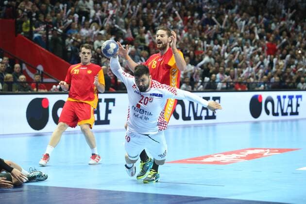 Friendly match - Croatia VS Montenegro 05.01.2018., Spaladium Arena, Split - Friendly international handball match; Croatia - Montenegro. Tin Kontrec.  IvoxCagalj PIXSELL