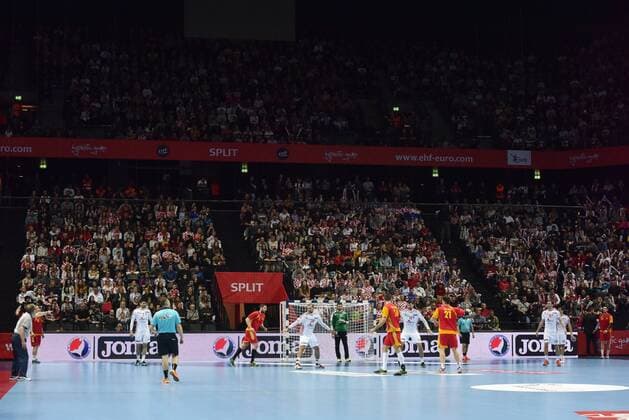 Friendly match - Croatia VS Montenegro 05.01.2018., Spaladium Arena, Split - Friendly international handball match; Croatia - Montenegro.  HrvojexJelavic PIXSELL
