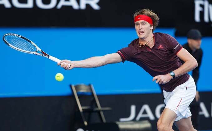 ALEXANDER ZVEREV Team Germany final tennis Hopman Cup 2018 ITF Perth arena Perth Western Australia Australia 6 January 2018 Â Copyright: xJuergenxHasenkopfx