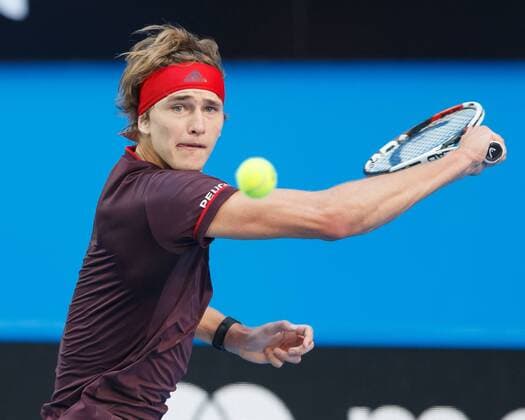ALEXANDER ZVEREV Team Germany final tennis Hopman Cup 2018 ITF Perth arena Perth Western Australia Australia 6 January 2018 Â Copyright: xJuergenxHasenkopfx