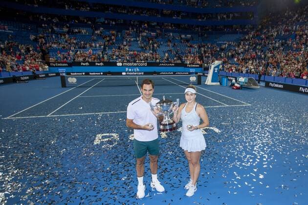 6th January 2018, Perth Arena, Perth, Australia; MasterCard Hopman Cup Tennis Final;  ActionPlus11968652