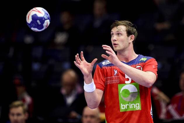 Sander Sagosen (Norvege) HANDBALL : Norvege vs Danemark - Golden League - Paris - 06 01 2018 JBAutissier Panoramic 