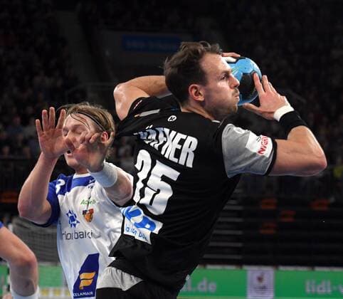 New Ulm ratiopharm arena 7 1 2018 men handball friendly international match Germany Iceland KAI HÄFNER TSV HANNOVER BURGDORF Germany