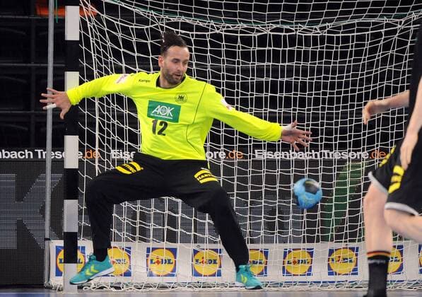 New Ulm ratiopharm arena 7 1 2018 men handball friendly international match Germany Iceland SILVIO Hamad FOXES BERLIN Germany