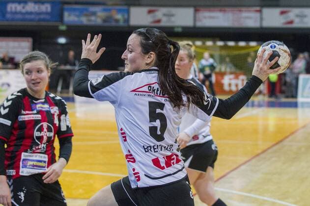 Handball Bundesliga TSV Bayer 04 Leverkusen vs Neckarsulm SU 34 27 handball Bundesliga TSV Bayer 04 Leverkusen vs Neckarsulm SU 34 27 7 1 2017 Leverkusen Ostermann arena Germany photo Ralf Kabra Hannah Breitinger 5 LA xrkx