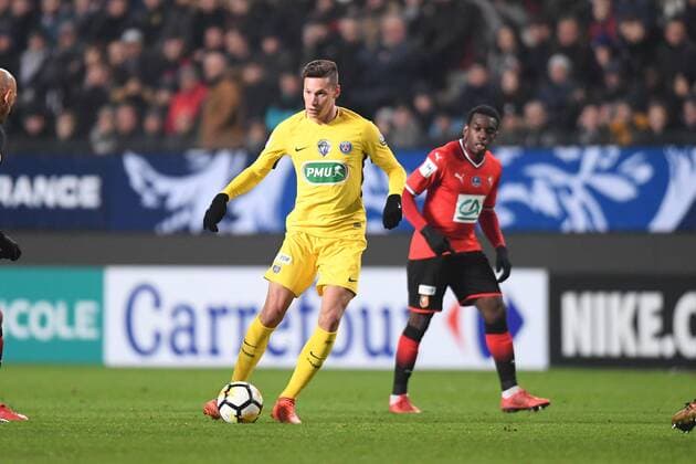 23 JULIAN DRAXLER (psg) FOOTBALL : Rennes vs Paris SG - Coupe de France - 07 01 2018 AnthonyBIBARD FEP Panoramic 