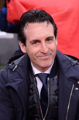 Fußball, Coupe de France, Stade Rennes - Paris St. Germain UNAI EMERY (ENTRAINEUR PSG) FOOTBALL : Rennes vs Paris SG - Coupe de France - 07 01 2018 AnthonyBIBARD FEP Panoramic 