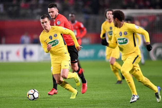 18 Giovani LO CELSO (psg) FOOTBALL : Rennes vs Paris SG - Coupe de France - 07 01 2018 AnthonyBIBARD FEP Panoramic 