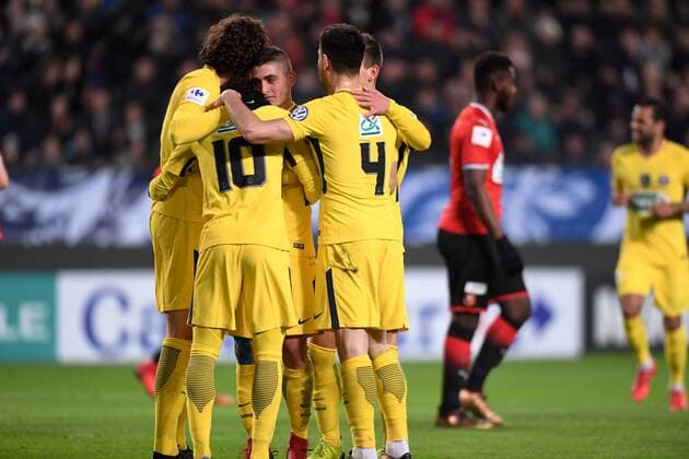 06 MARCO VERRATTI (psg) - JOIE FOOTBALL : Rennes vs Paris SG - Coupe de France - 07 01 2018 AnthonyBIBARD FEP Panoramic 