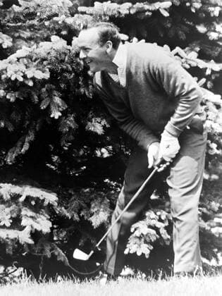 GOLFER ARNOLD PALMER IN RYE ; 15 JUNE 1963, Copyright: Topfoto  UnitedArchivesIPU458724