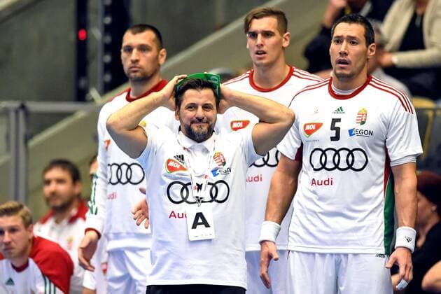 180108 Hungary s head coach Ljubomir Vranjes during training the international handball team between Sweden and Hungary on 8 January 2018 in Partille  Copyright: CARLxSANDIN BB180108CS031