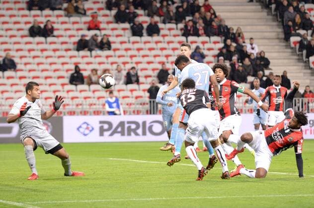 27 THOMAS LEMAR (mon) - BUT FOOTBALL : Nice vs Monaco - Coupe de la Ligue - 09 01 2018 FEP Panoramic 