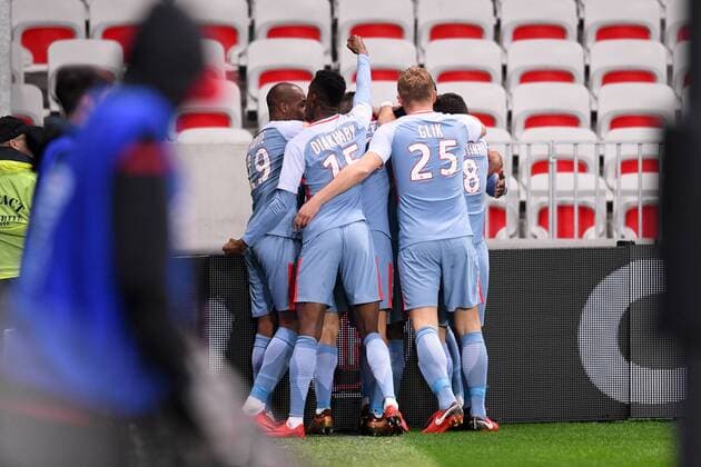 EQUIPE DE FOOTBALL DE MONACO - JOIE FOOTBALL : Nice vs Monaco - Coupe de la Ligue - 09 01 2018 FEP Panoramic 