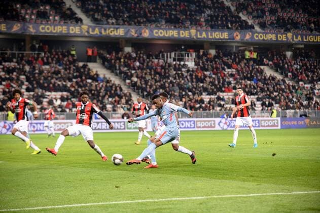 15 Adama DIAKHABY (mon) FOOTBALL : Nice vs Monaco - Coupe de la Ligue - 09 01 2018 FEP Panoramic 