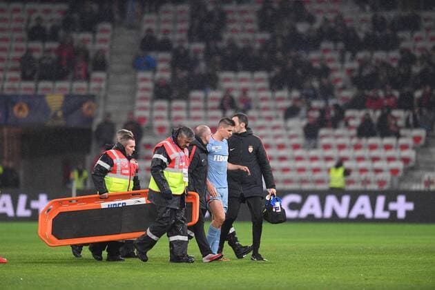 FOOTBALL : Nice vs Monaco - Coupe de la Ligue - 09 01 2018 FEP Panoramic 