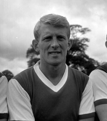 Fußball, Trainerhistorie Wolverhampton Wanderers von 1877 bis heute JOHN BARNWELL - PORTRAIT OF FOOTBALLER OF ARSENAL FC FOOTBALL CLUB ; 12 AUGUST 1963, Copyright: Topfoto  UnitedArchivesIPU461795