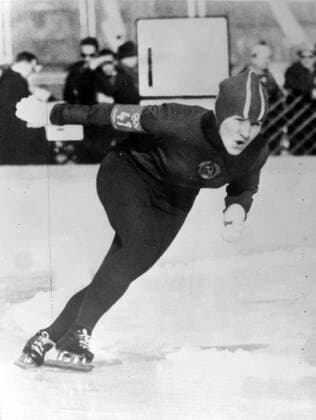 Olympia, Historie, Olympische Winterspiele 1964 in Innsbruck WINTER OLYMPICS IN INNSBRUCK, AUSTRIA - LIDIA SKOBLIKOVA IN ACTION ; 30 JANUARY 1964, Copyright: Topfoto  UnitedArchivesIPU470715