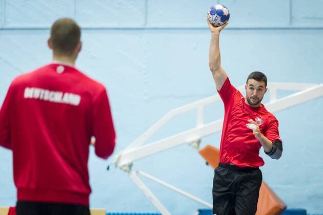 Bastian Roschek warm up 1 training of the German national team in Zagreb handball EHF euro 2018 11 01 18 Zagreb Zagreb Croatia DOM sportova Copyright: xAgentur54Gradx xFelixxKoenigx