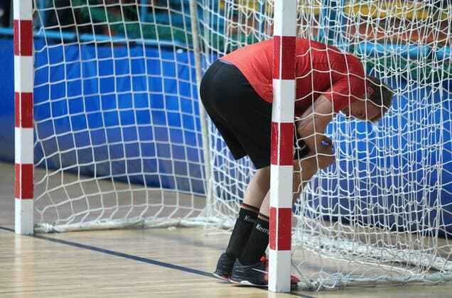 PXL_Training of German national handball team 11.01.2018., Dom sportova, Zagreb, Croatia - Training of the German national handball team before the start of the European Championship EM Europameisterschaft  SanjinxStrukic PIXSELL
