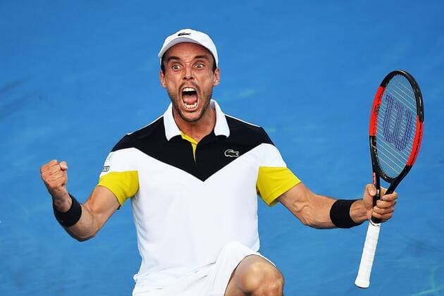 Bilder des Tages - SPORT 12th January 2018, ASB Tennis Centre, Auckland, New Zealand; ASB Classic, ATP Tennis Herren Mens Tennis; Roberto Bautista Agut (ESP) during the ASB Classic ATP Men s Tournament Day 5 Semi Finals  ActionPlus11971132