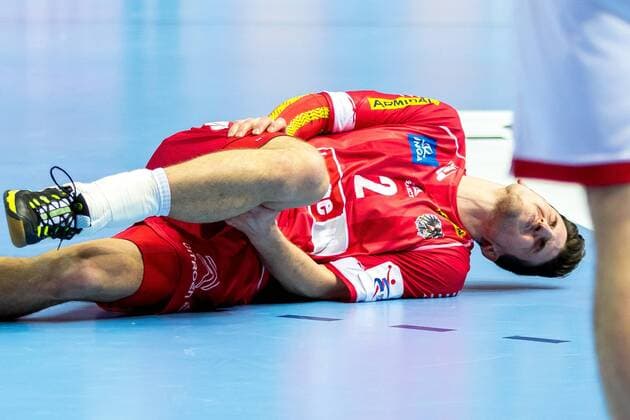 12 05 2017 Zatika Sports Centre Porec CRO EHF European Championship men s Belarus vs Austria Group B in the image of Alexander Hermann AUT during the preliminary round group B match of the EHF men s handball European Championship between Belarus and Austria at the Zatika Sports Centre in Porec Croatia on 2 017 05 12 Porec  EP_puc