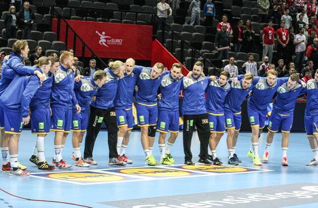 Handball, EM, Schweden - Island European Handball Championship, Group A, 1st Round, Sweden - Iceland 12.01.2018., Croatia, Spaladium Arena, Split - European Handball Championship, Group A, 1st Round, Sweden - Iceland.  IvoxCagalj PIXSELL