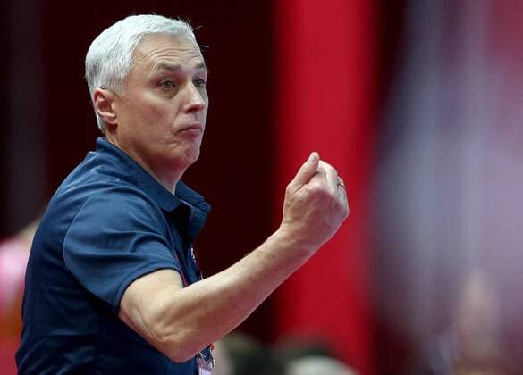 12.01.2018., Croatia, Zatika Sports Hall, Porec - European Handball Championship, Group B, 1st Round, Belarus - Austria. Yuri Shevtsov.  IgorxKralj PIXSELL