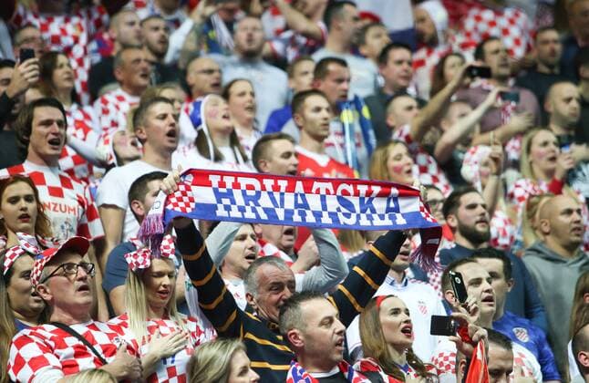 European Handball Championship, Group B, 1st Round, Croatia - Serbia 12.01.2018., Croatia, Spaladium Arena, Split - European Handball Championship, Group B, 1st Round, Croatia - Serbia. Croatian fans.  IvoxCagalj PIXSELL