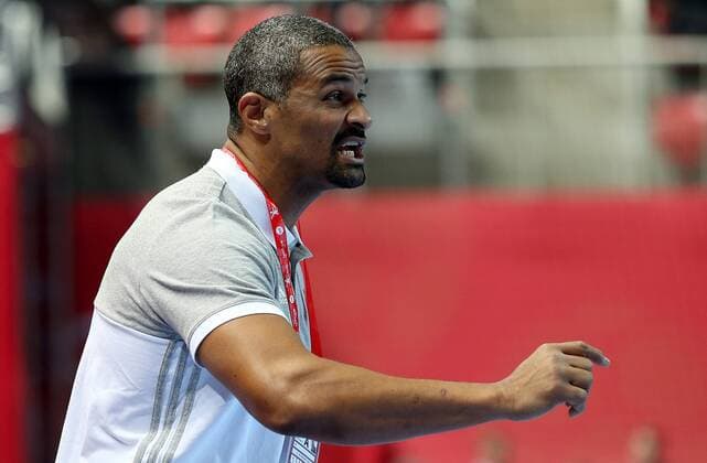 European Handball Championship, Group B, 1st Round, France - Norway 12.01.2018., Croatia, Zatika Sports Hall, Porec - European Handball Championship, Group B, 1st Round, France - Norway. Didier Dinart.  IgorxKralj PIXSELL