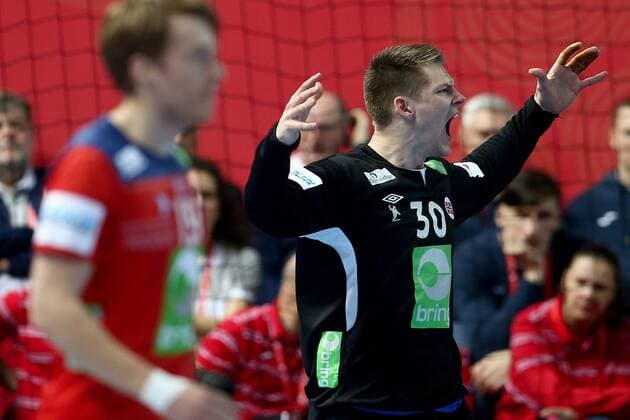 European Handball Championship, Group B, 1st Round, France - Norway 12.01.2018., Croatia, Zatika Sports Hall, Porec - European Handball Championship, Group B, 1st Round, France - Norway. Torbjorn S. Bergerud.  IgorxKralj PIXSELL