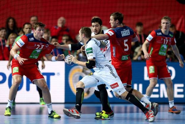 European Handball Championship, Group B, 1st Round, France - Norway 12.01.2018., Croatia, Zatika Sports Hall, Porec - European Handball Championship, Group B, 1st Round, France - Norway. Goran Johannessen.  IgorxKralj PIXSELL