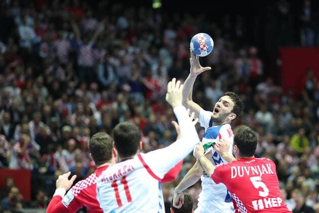 European Handball Championship, Group B, 1st Round, Croatia - Serbia 12.01.2018., Croatia, Spaladium Arena, Split - European Handball Championship, Group B, 1st Round, Croatia - Serbia. Petar Nenadic.  SlavkoxMidzor PIXSELL