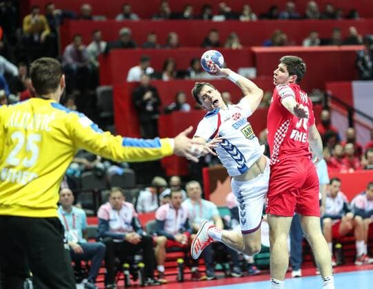 European Handball Championship, Group B, 1st Round, Croatia - Serbia 12.01.2018., Croatia, Spaladium Arena, Split - European Handball Championship, Group B, 1st Round, Croatia - Serbia. Nemanja Zelenovic.  SlavkoxMidzor PIXSELL