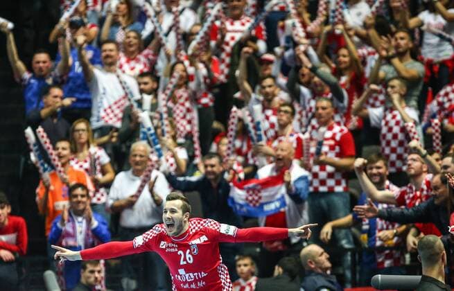 Bilder des Tages - SPORT European Handball Championship, Group B, 1st Round, Croatia - Serbia 12.01.2018., Croatia, Spaladium Arena, Split - European Handball Championship, Group B, 1st Round, Croatia - Serbia. Manuel Strlek.  SlavkoxMidzor PIXSELL
