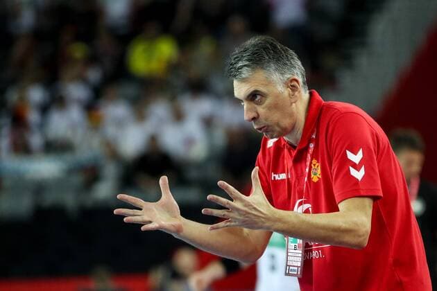 HANDBALL - EHF EURO 2018, GER vs MNE ZAGREB,CROATIA,13.JAN.18 - HANDBALL - EHF European Championship EM Europameisterschaft group stage, Germany vs Montenegro. Image shows head coach Dragan Djukic (MNE). GEPAxpictures xMaticxKlansek