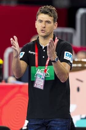 Coach Christian Prokop Germany Montenegro preliminary handball EHF euro 2018 13 01 18 Zagreb Croatia Zagreb arena Copyright: xAgentur54Gradx xFelixxKoenigx
