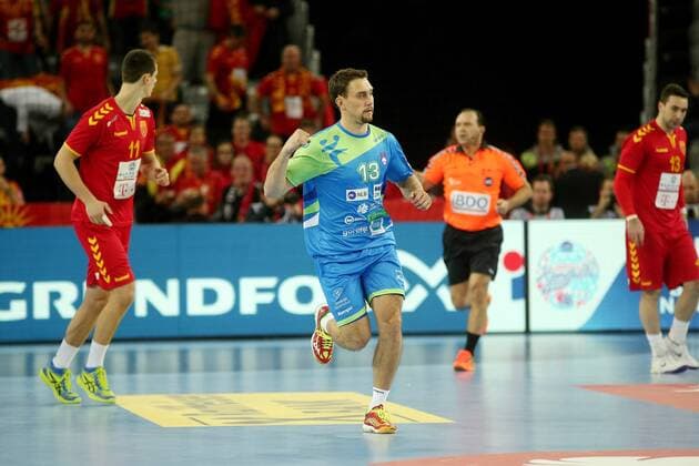 European Handball Championship, Group C, 1st round, Macedonia - Slovenia 13.01.2018., Croatia, Arena Zagreb, Zagreb - European Handball Championship, Group C, 1st round, Macedonia - Slovenia. CINGESAR Darko  DaliborxUrukalovic PIXSELL