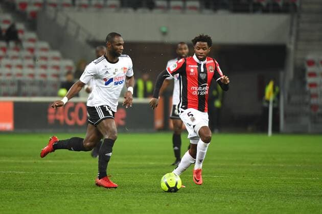 FOOTBALL : Nice vs Amiens - Ligue 1 - 13 01 2018 LionelUrman Panoramic  B