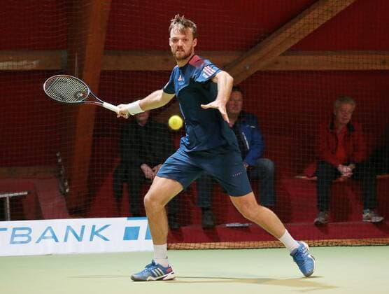 14 01 2018 Schwieberdingen Southwest Bank tennis Grand Prix tennis tournament final Kevin KRAWIETZ GER