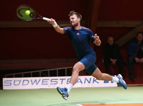 14 01 2018 Schwieberdingen Southwest Bank tennis Grand Prix tennis tournament final Kevin KRAWIETZ GER