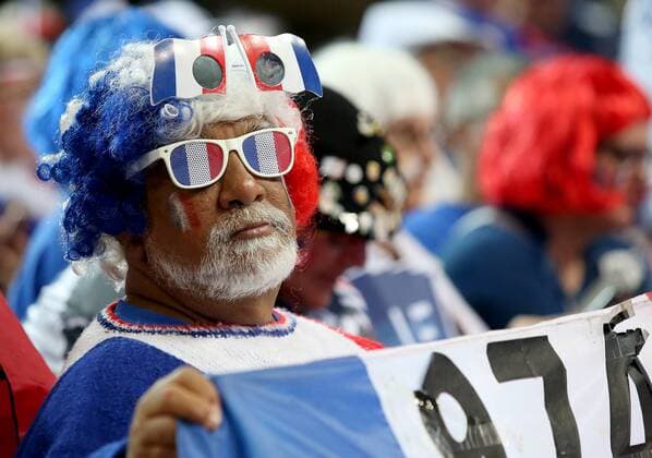 European Handball Championship, Group B, 2nd round, Austria - France 14.01.2018., Croatia, sports hall Zatika, Porec - European Handball Championship, Group B, 2nd round, Austria - France. Supporters.  IgorxKralj PIXSELL