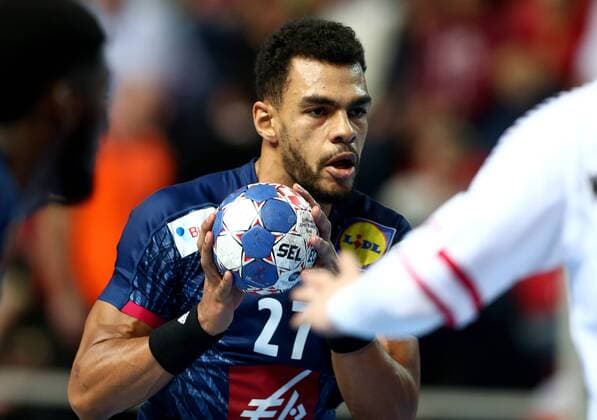 European Handball Championship, Group B, 2nd round, Austria - France 14.01.2018., Croatia, sports hall Zatika, Porec - European Handball Championship, Group B, 2nd round, Austria - France. Adrien Dipanda  IgorxKralj PIXSELL